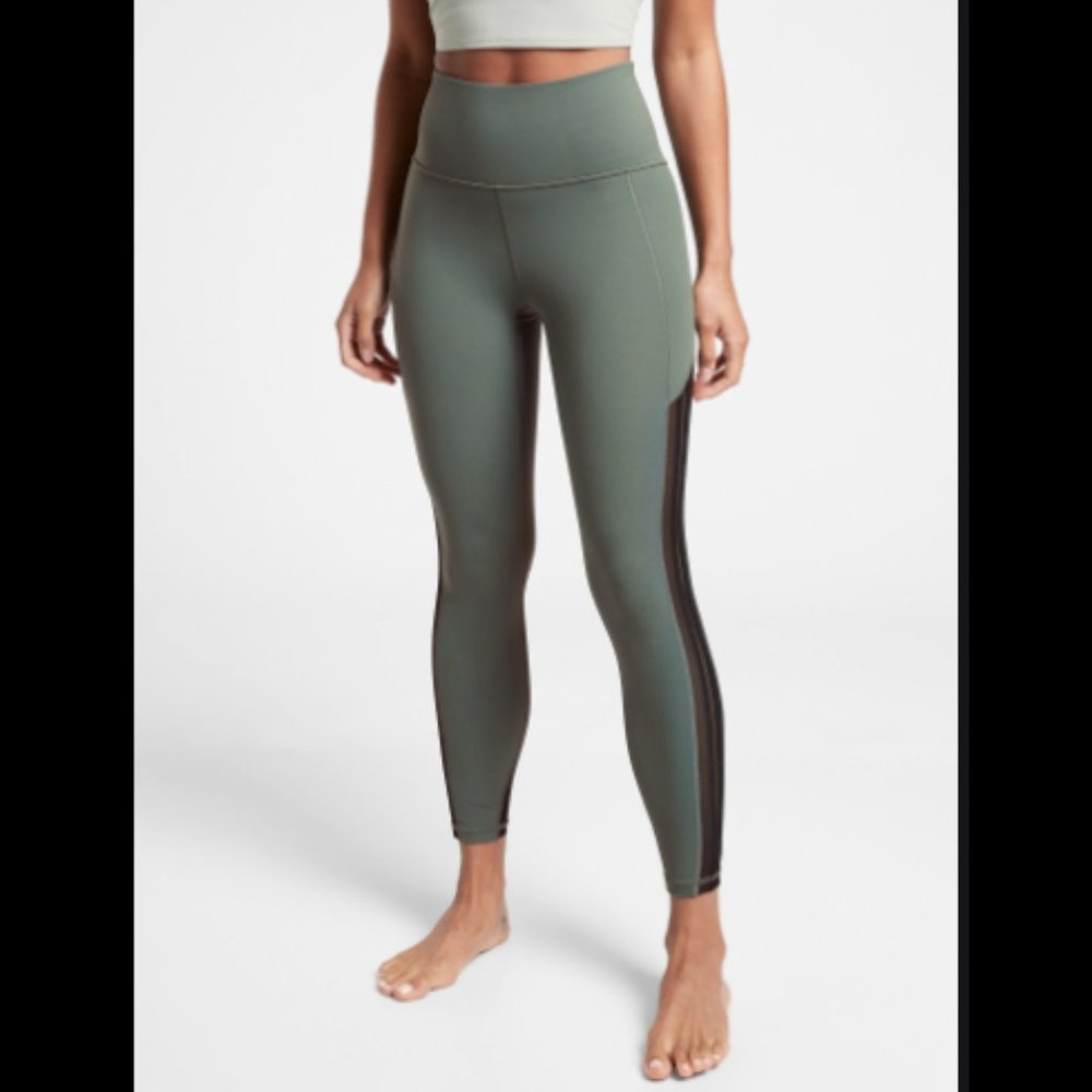 NWT ATHLETA Shakti Mesh 7/8 Tight
